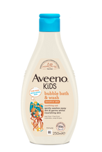 Load image into Gallery viewer, Aveeno Bubble Bath &amp; Wash, Sensitive skin - 250ml

