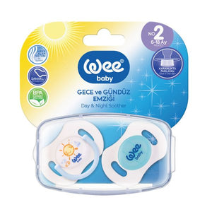 WeeBaby Day & Night Soother Set 6-18months