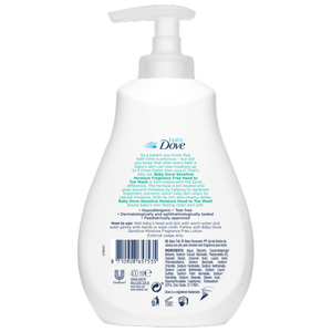 Baby Dove Sensitive Moisture Fragrance Free Head to Toe Wash - 400ml