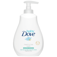 Load image into Gallery viewer, Baby Dove Sensitive Moisture Fragrance Free Head to Toe Wash - 400ml
