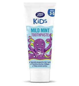 Boots Kids Mint Toothpaste 3-5 years, 75ml