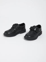 Load image into Gallery viewer, Tu One Strap Black School Shoes
