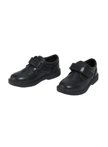 Tu One Strap Black School Shoes