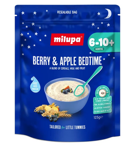 Milupa Berry & Apple, Bedtime 6-10+Months ,125g