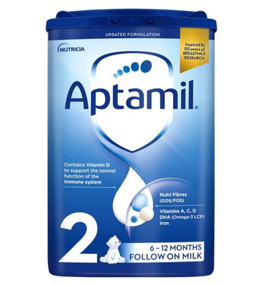 Aptamil (UK) Stage 2 Follow On Milk Powder 800g