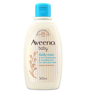 Aveeno Baby Daily Care 2-in-1 Shampoo & Conditioner, 300ml