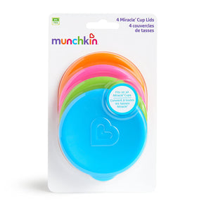 Munchkin Miracle 360 Cup Lids, 4 Count