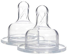 Load image into Gallery viewer, Dr Brown’s Options Wide Neck Silicone Bottle Teat ( 2pcs )
