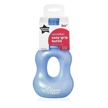Load image into Gallery viewer, Tommee Tippee Wide Neck Nipper Gripper Easy Grip Bottle with Soft Silicone Teat 3m+, 240ml
