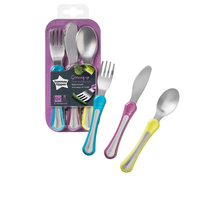 Tommee Tippee Explora First Grown Up Cutlery Set -Variable Colours