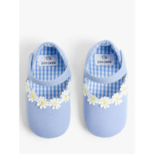 Load image into Gallery viewer, John Lewis &amp; Partners Baby Daisy Sandal Shoes, Blue, 12-18 months
