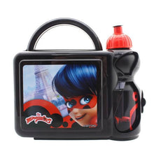 Load image into Gallery viewer, Miraculous Ladybug Lunch Box &amp; Bottle Set
