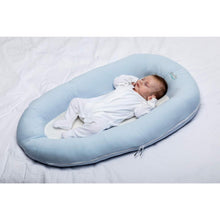 Load image into Gallery viewer, Purflo Breathable Cotton Baby Sleep Positioner Nest Bed - French Blue
