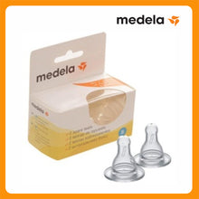 Load image into Gallery viewer, Medela Slow Flow Silicone Teats 2Pk
