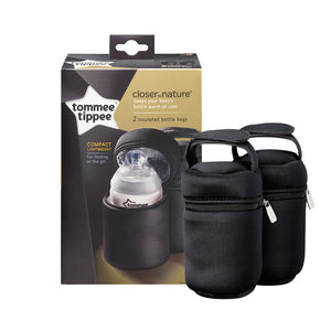 Tommee Tippee Closer to Nature Insulated Bottle Carrier - 2Pk