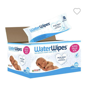 WaterWipes Baby Wipes Sensitive Newborn Skin- 1pk 60 unscented wipes