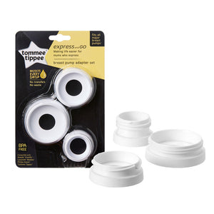 Tommee Tippee Express and Go Breast Pump Adaptor Set