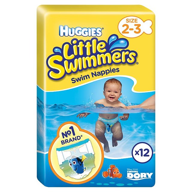 Huggies Little Swimmers Size 2 - 3 Swim Nappies 12 per pack