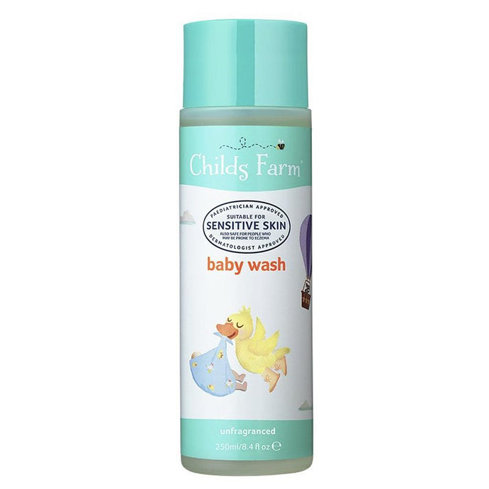 Child's Farm Sensitive Baby Wash Unfragranced 250ml