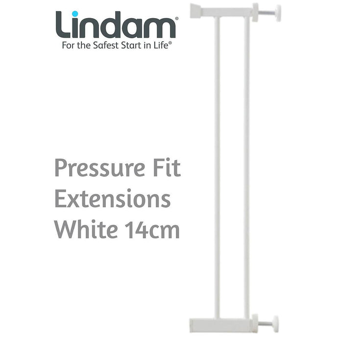 Lindam Pressure Fit Extensions White 14cm