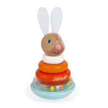 Load image into Gallery viewer, Janod Stackable Roly-Poly Rabbit
