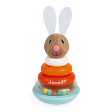 Load image into Gallery viewer, Janod Stackable Roly-Poly Rabbit
