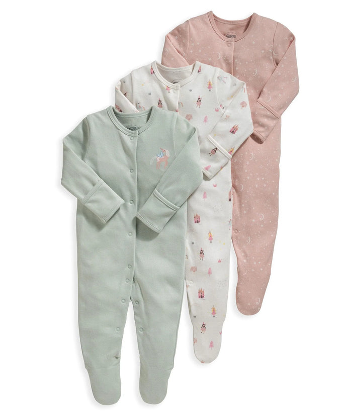 Mama&Papas  3 Cotton all-in-ones