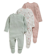 Load image into Gallery viewer, Mamas &amp; Papas Princess Sleepsuits 3pack - 9-12 Months / 12-18 Months

