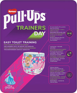 Huggies Pull-Ups Trainers Day Girl, Age 2-4 years