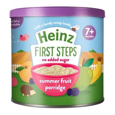 Heinz First Steps Summer Fruit Porridge, 7+Months - 220g