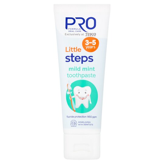 Pro Formula Little Steps Mild Mint Toothpaste 3-5years, 75ml
